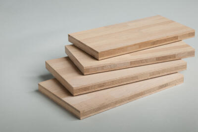 3 -Schicht Laubholzplatten mit keilverzinkten decklamellen