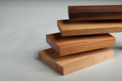 Treppentrittplatten mit durchgehenden Lamellen